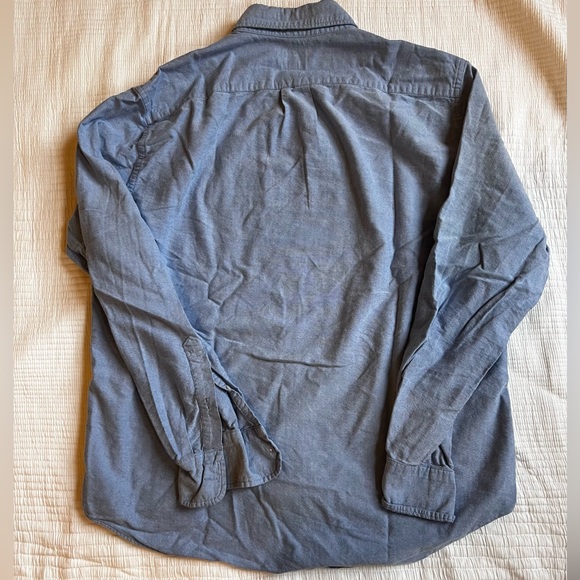 J Crew light blue flex long-sleeve button-up oxford - Picture 3 of 5